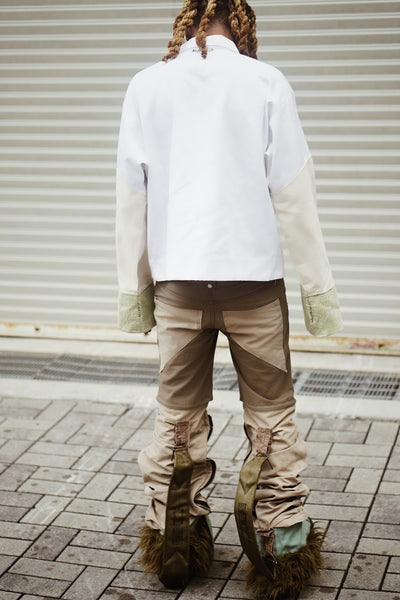 "A" Quarter Zip Carpenter Shirt