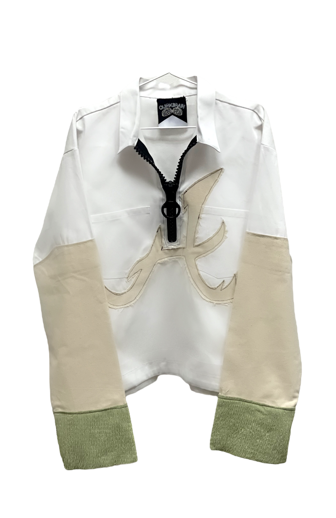 "A" Quarter Zip Carpenter Shirt